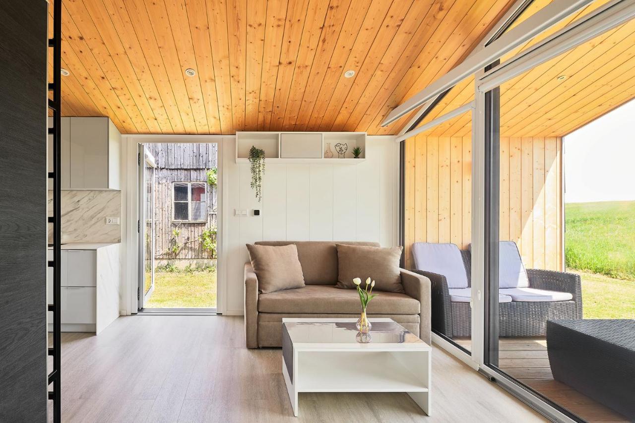 Vila Modernes Tiny House -Neu 2021- Uigendorf Exteriér fotografie