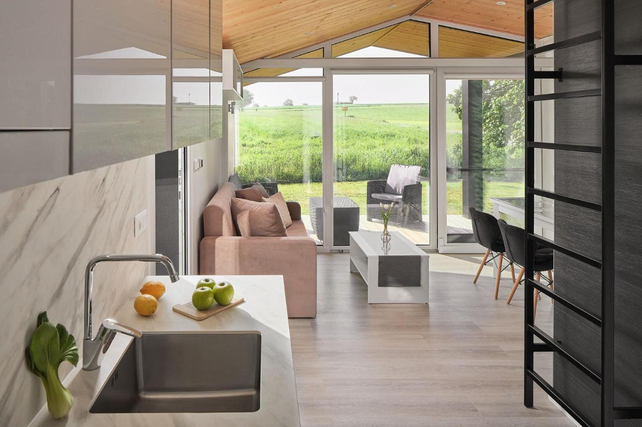 Vila Modernes Tiny House -Neu 2021- Uigendorf Exteriér fotografie